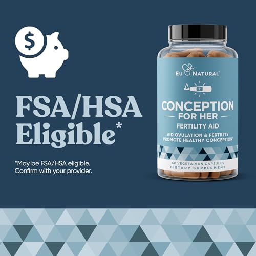 Conception Fertility Supplements for Women – Prenatal Vitamins – Promote Hormone Balance Eu Natural uk supplements