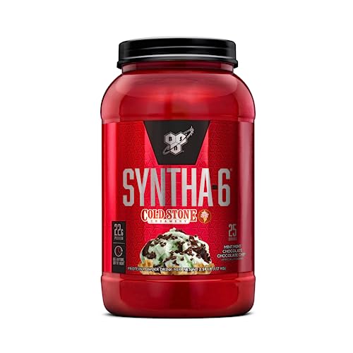 BSN Syntha-6 Whey Protein Powder, Cold Stone Creamery- Mint Mint Chocolate BSN uk supplements
