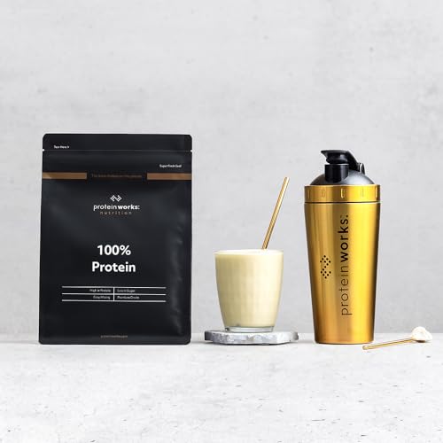 Protein Works - 100% Protein, 1.25kg, High Protein Blend, 41 Servings, Chocolate Silk Protein Works uk supplements