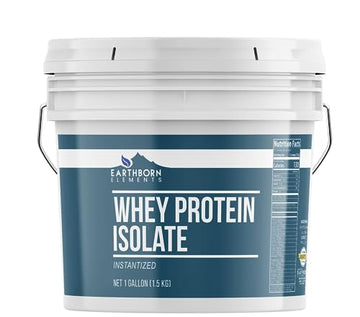 Earthborn Elements Whey Protein Isolate, 1 Gallon Bucket, Protein Powder, Unflavored Earthborn Elements uk supplements