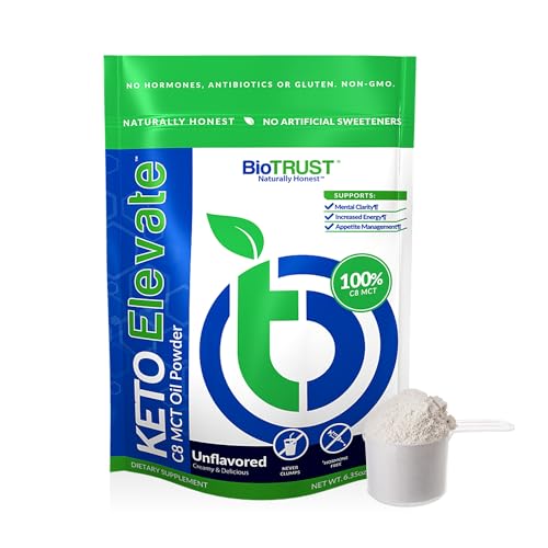 BioTrust Keto Elevate – Pure C8 MCT Oil Powder – Ketogenic Diet Supplement BioTrust uk supplements