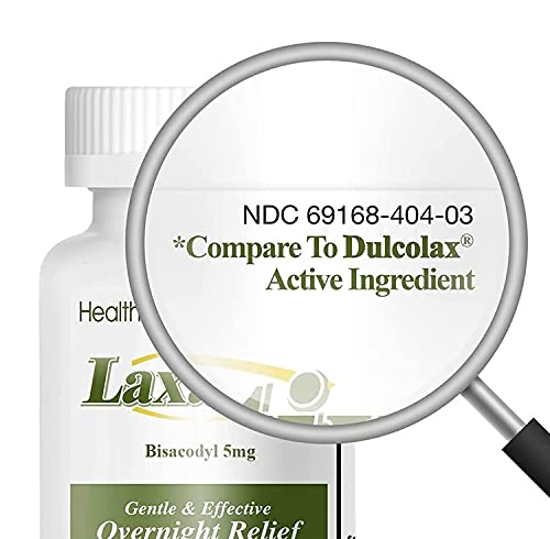 HealthA2Z Laxative Bisacodyl 5mg | 250 Counts | Gentle and Fast Overnight Relief HealthA2Z uk supplements