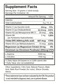 Neuropathy Relief - Circulatory Health Formula Nitric Oxide Booster - Berry Blend - L-Arginine Neuropathy Relief uk supplements