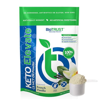BioTrust Keto Elevate – Pure C8 MCT Oil Powder – Ketogenic Diet Supplement & Paleo BioTrust uk supplements