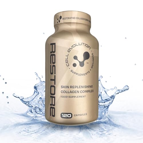 Cell Evolution Restore, Restorative Pure Marine Collagen 1600mg Capsules, Marine Collagen CELL EVOLUTION uk supplements
