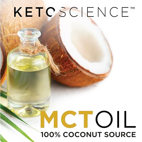 Keto Science Ketogenic MCT Oil Dietary Supplement, Made from 100% Coconuts, Sustained Keto Science uk supplements
