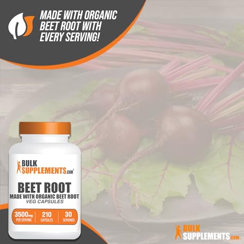 BULKSUPPLEMENTS.COM Beet Root Capsules - Beetroot Supplement, Beet Root Pills BULKSUPPLEMENTS.COM uk supplements