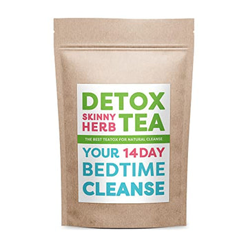 14 Days Bedtime Cleanse Tea : Detox Skinny Herb - Effective Detox Tea, Support Cleanse Detox Skinny Herb Tea uk supplements