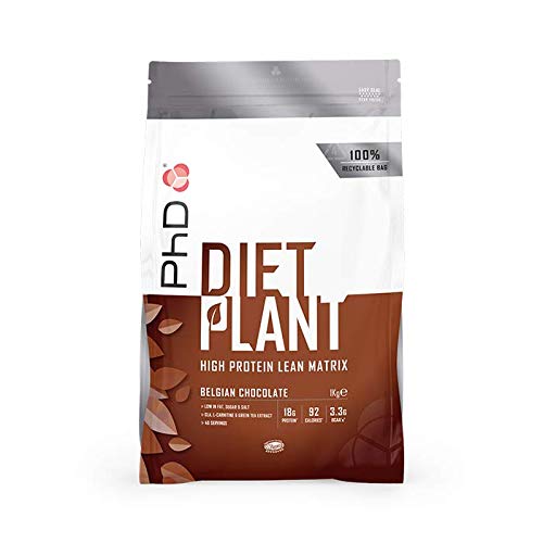 PhD Nutrition Diet Plant, Vegan Protein Powder Plant Based, High Protein Lean Matrix PhD uk supplements