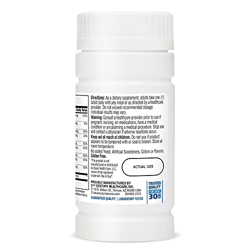 21st Century One Daily Men's Health Tablets, 100 Count 21st Century uk supplements
