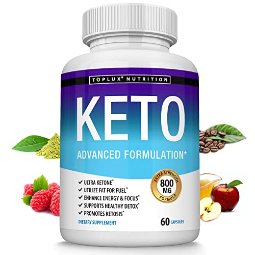 Toplux Keto Pills Ketosis Diet - Natural Ketosis Using Ketone & Ketogenic Diet, Support Toplux uk supplements