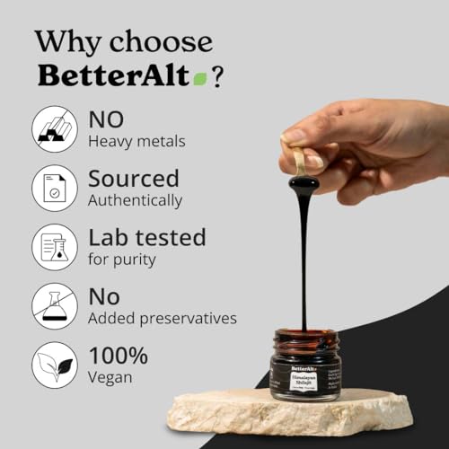 Better Alt Energy Duo with Pure Himalayan Shilajit Resin 30 gm & Sea Moss Capsules Better Alt uk supplements
