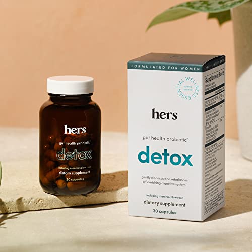 Hers Detox Supplement - Women's Probiotic Supplement for Detoxing - Helps Support HIMS & HERS uk supplements