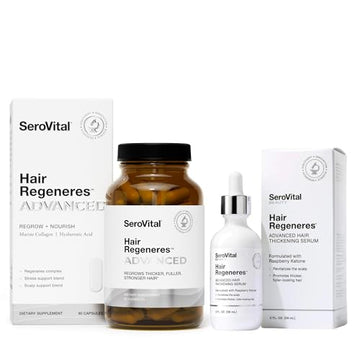 SeroVital Hair Regeneres Advanced Healthy Hair Growth Bundle Serovital uk supplements