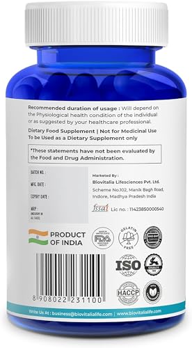 Biovitalia Plant Based Collagen Builder Capsule with Biotin & Vitamin C | Dietary Supplement for Men & Women BIOVITALIA ORGANICS uk supplements