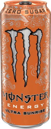 Monster Energy Ultra Sunrise, Sugar Free Energy Drink, 16 Fl Oz (Pack of 15) Monster Energy uk supplements