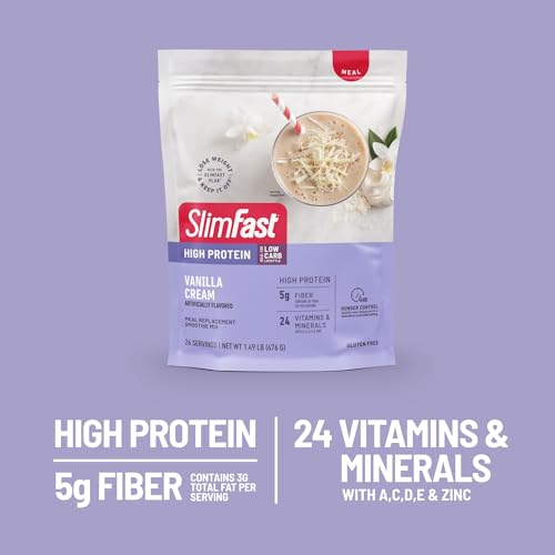 SlimFast High Protein Meal Replacement Powder, 26 Servings, Advanced Nutrition SlimFast uk supplements