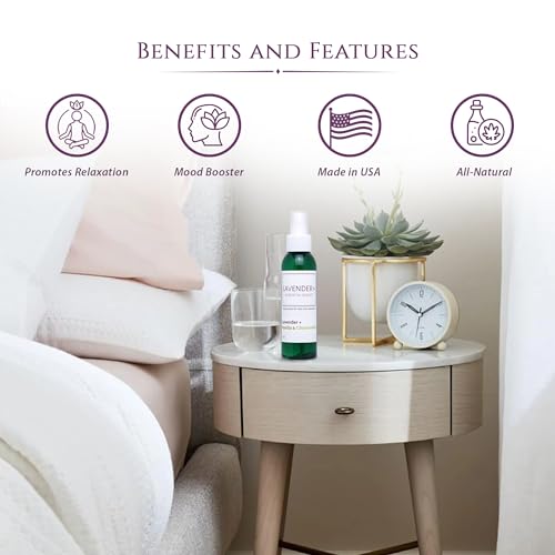 Lavender + Essential Scents - Lavender Chamomile & Vanilla Sleep Spray Collection Moonwater Elixirs uk supplements
