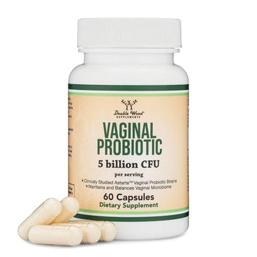 Vaginal Probiotics for Women - Four Probiotics Clinically Studied for Vaginal PH Balance Double Wood Supplements uk supplements