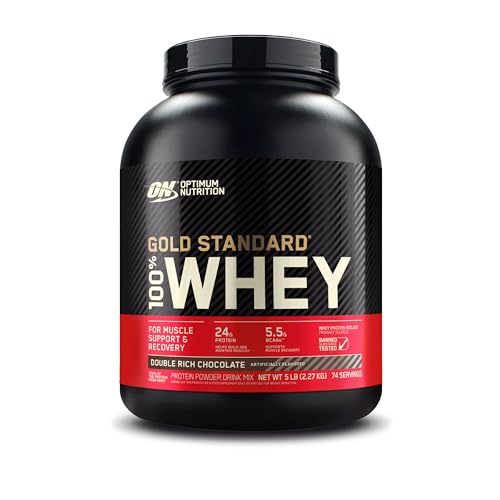 Optimum Nutrition Gold Standard 100% Whey Protein Powder, Double Rich Chocolate Optimum Nutrition uk supplements