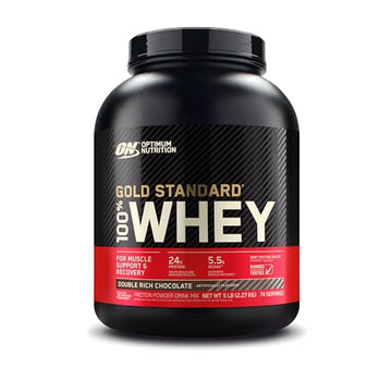 Optimum Nutrition Gold Standard 100% Whey Protein Powder, Double Rich Chocolate Optimum Nutrition uk supplements
