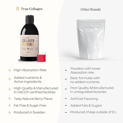 True Collagen - Premium 11000mg Collagen Marine I Pure Hydrolyzed Collagen (Type I & III) True Collagen uk supplements