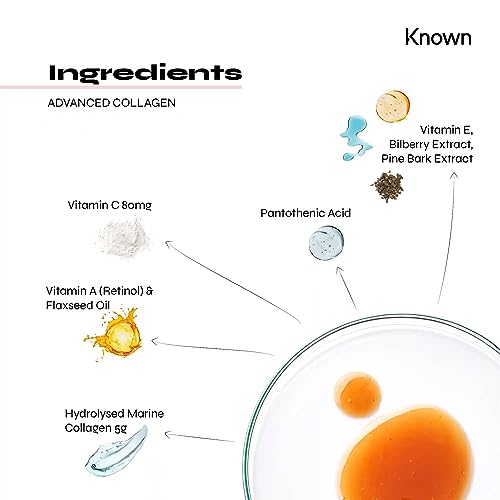 Advanced Collagen Supplement by Known Nutrition with Vitamin C | Liposomal Technology Known uk supplements