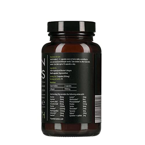 KIKI Health Organic Bovine Collagen Peptides Capsules | 100% Hydrolyzed KIKI HEALTH uk supplements