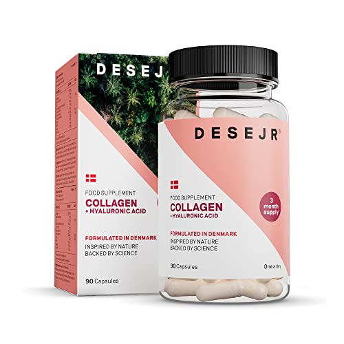 DESEJR Collagen & Hyaluronic Acid 90 Capsules (3 Months) DESEJR uk supplements