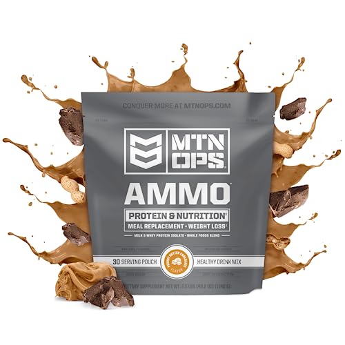MTN OPS Ammo Protein Powder Meal Replacement Shake for Lean Muscle Building MTN OPS uk supplements