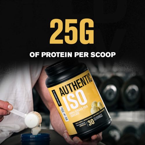 Jacked Factory Authentic ISO Grass Fed Whey Protein Isolate Powder - Low Carb Jacked Factory uk supplements