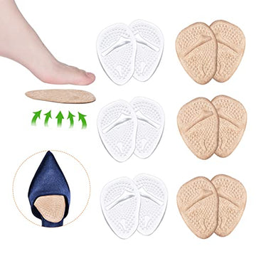 Ball of Foot Cushions, Metatarsal Pads, High Heel Inserts, Forefoot Cushions JUMPOW uk supplements