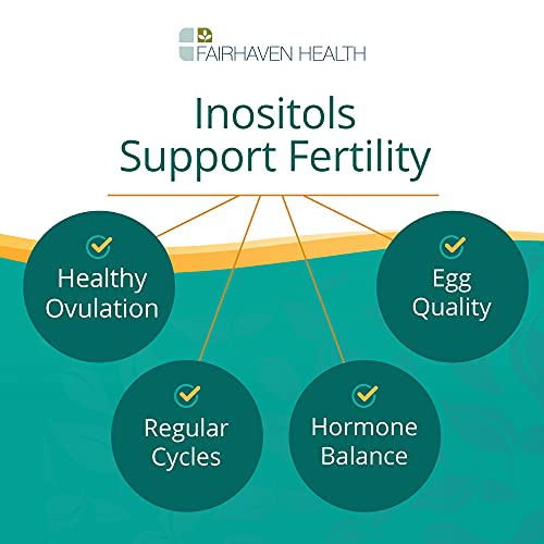 Fairhaven Health Myo-Inositol and D-Chiro Inositol Supplement | 40:1 Ratio | Female Fairhaven Health uk supplements