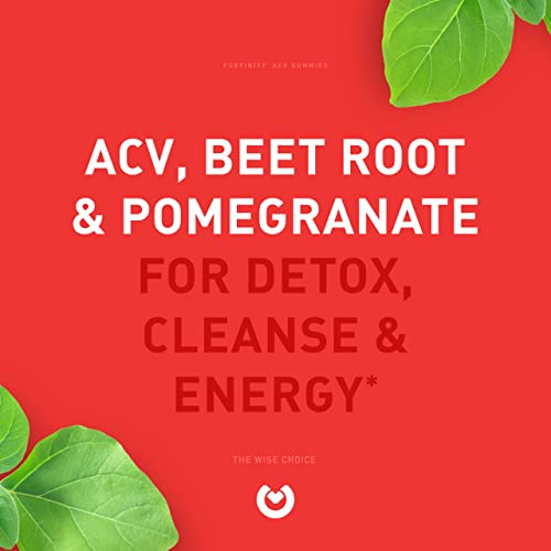 PUREFINITY Apple Cider Vinegar Gummies – Raw, Natural, Unfiltered ACV from The Mother PUREFINITY uk supplements