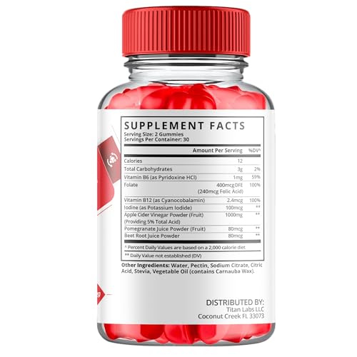 (3 Pack) SlimX Keto ACV Gummies, SlimX Keto ACV Advanced Weight Loss 1000MG Apple Titan Labs uk supplements