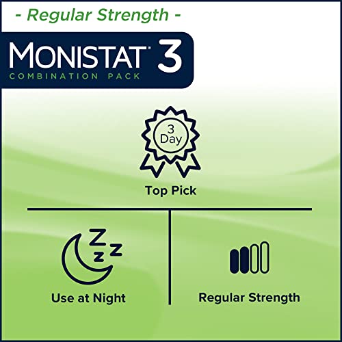 Monistat 3 Day Yeast Infection Treatment for Women, 3 Miconazole Suppository Inserts & External Monistat uk supplements