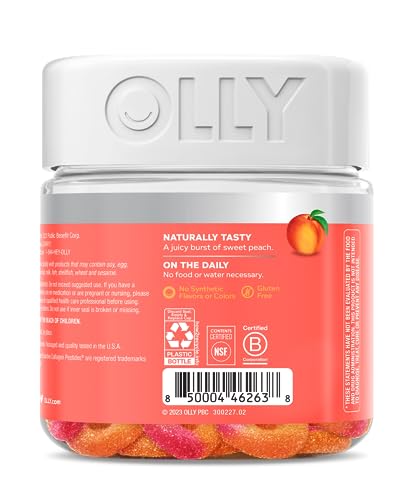 OLLY Collagen Gummy Rings, 2.5g of Clinically Tested Collagen, Boost Skin Elasticity & Reduce OLLY uk supplements