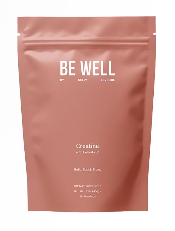 Be Well by Kelly Creatine with Creavitalis, Dietary Supplement, 1lb (450g), 90 Servings Build. Boost. Brain. Be Well by Kelly LeVeque uk supplements