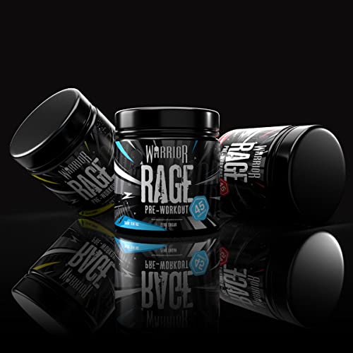 Warrior - RAGE Pre Workout Powder – Lightnin’ Lemonade 392g, WA-RG-045-01 Warrior uk supplements