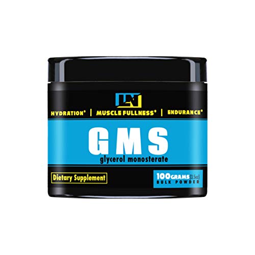 LiveLong Nutrition Glycerol Monostearate GMS Powder - Hydration, Endurance, Muscle LiveLong Nutrition uk supplements