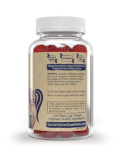 Womens Postpartum Hair Loss Gummies - Formuated for Postnatal Hair Care, Growth Garden Grown Essentials uk supplements