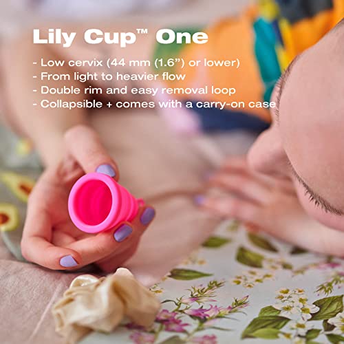Intimina Lily Cup One - Collapsible Disposable Menstrual Cups for Beginners, Small Menstrual Cup INTIMINA uk supplements