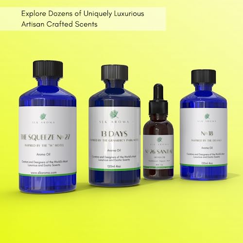 SLK Aroma, Santal Aroma Diffuser Oil, No. 26, Ultra Luxury Niche Blend of The Finest Essential Oils SLK Aroma uk supplements