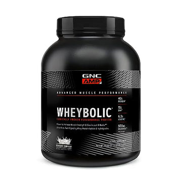 GNC AMP Wheybolic Protein Powder | Targeted Muscle Building and Workout Support GNC uk supplements