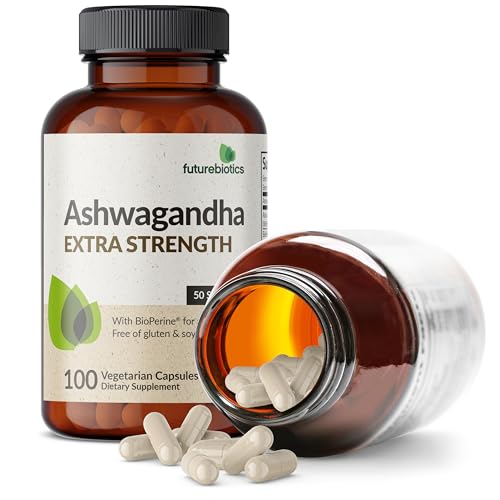 Futurebiotics Ashwagandha Extra Strength Stress & Mood Support with BioPerine Futurebiotics uk supplements