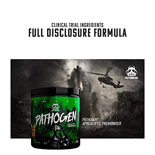 Pathogen Pre Workout - Energy Boosting Preworkout Powder, Energy Inducing Stimulants Outbreak uk supplements