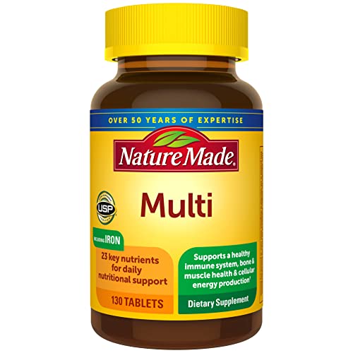 Nature Made Multivitamin Tablets with Iron, Multivitamin for Women and Men Nature Made uk supplements