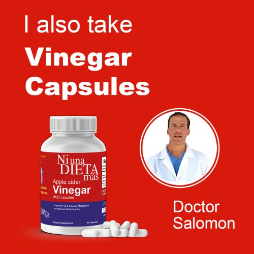 Reduce Abdominal Fat - Vinegar Capsules - Best for Weight Loss - Glucose Ni una dieta más uk supplements