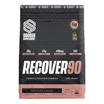 Soccer Supplement Recover90®, Complete Recovery Shake - 31grams of Whey Protein Isolate SOCCER SUPPLEMENT uk supplements