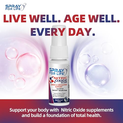 Spray For Life Nitric Oxide Blend Spray Supplements, Sublingual Nitric Booster Support Spray For Life uk supplements